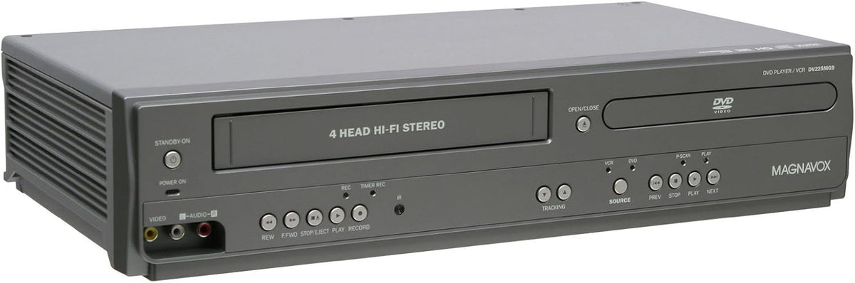 Magnavox DV225MG9 DVD Player and 4 Head Hi-Fi Stereo VCR (Renewed)