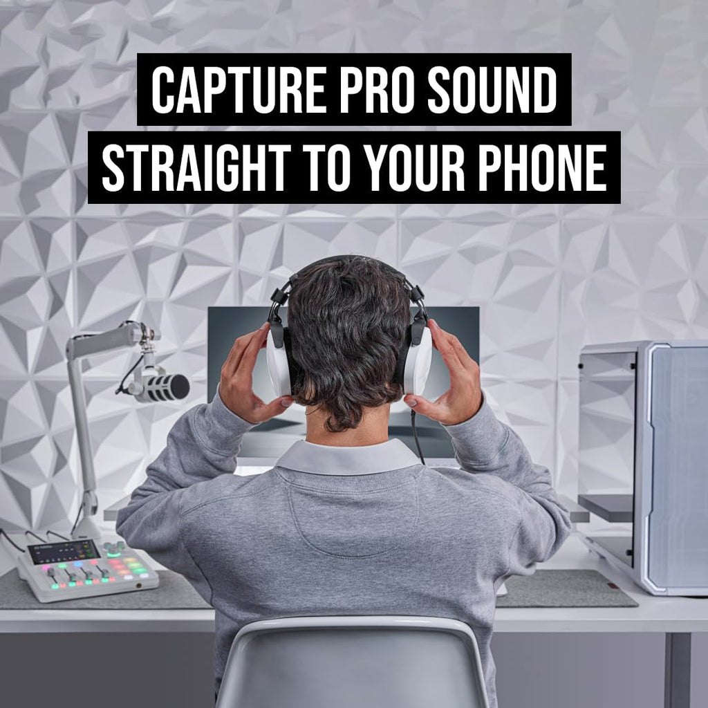 RÃDE PodMic USB Dynamic Broadcast Microphone, XLR + USB-C
