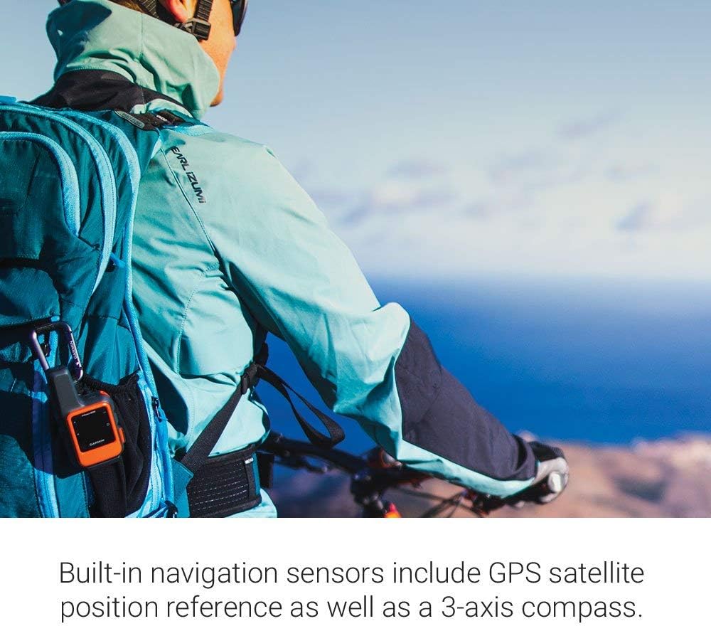 Garmin inReach Mini, Lightweight and Compact Handheld Satellite Communicator, Orange (Renewed)