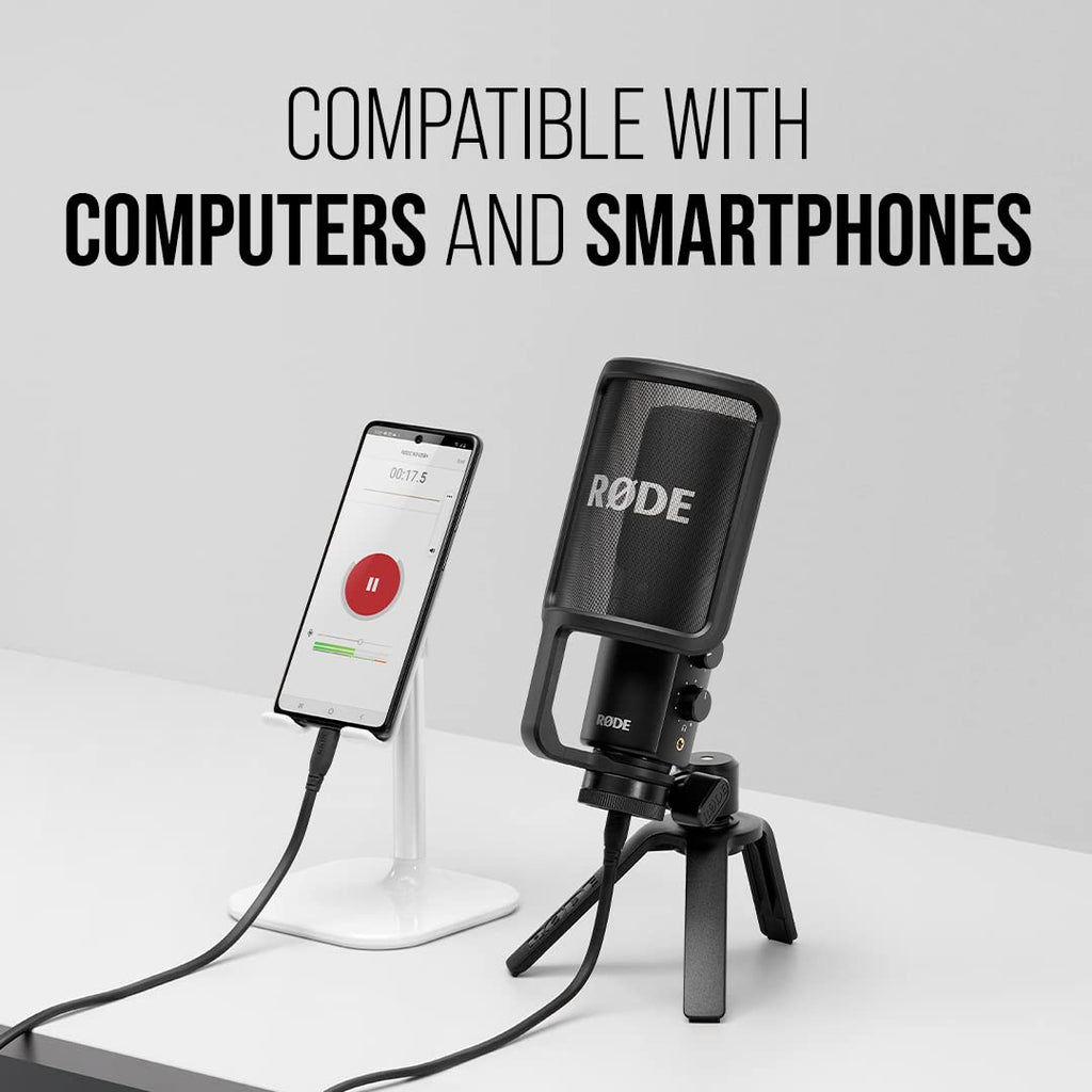 RÃDE NT-USB Mini Studio-Quality USB Condenser Microphone