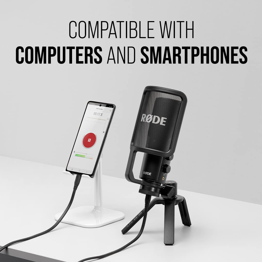 RÃDE NT-USB Mini Studio-Quality USB Condenser Microphone