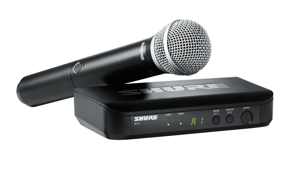 Shure BLX24/PG58 Wireless Vocal Microphone System - H10 Band