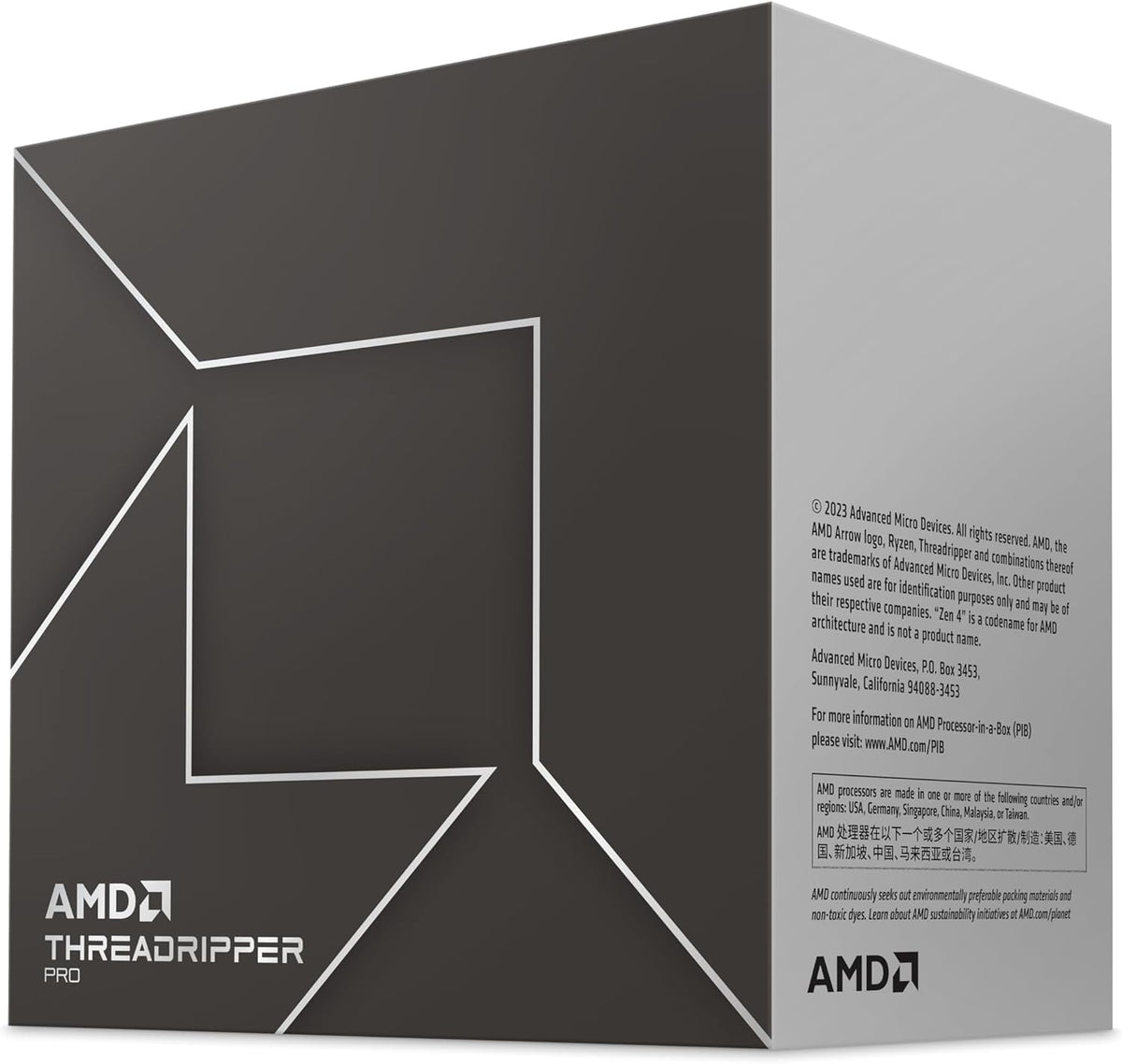 AMD Ryzenâ¢ Threadripperâ¢ PRO 7985WX 64-Core, 128-Thread Processor