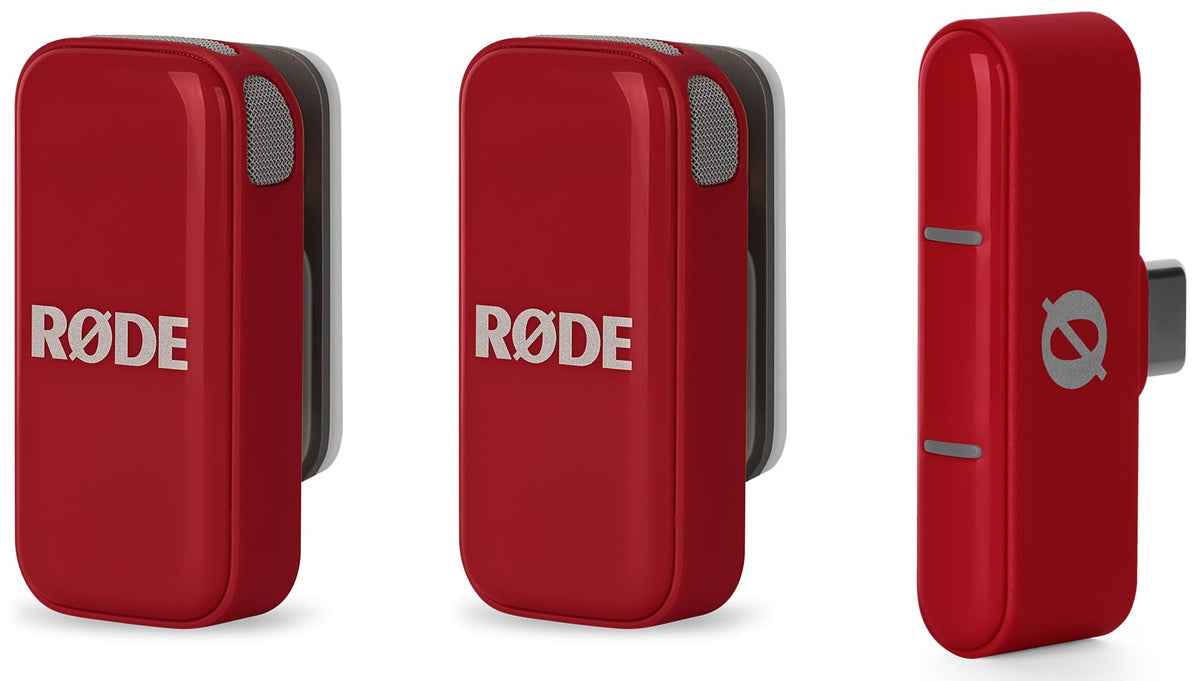 RÃDE Wireless Micro (2 Mics + Charging Case), USB-C for iPhone & Android