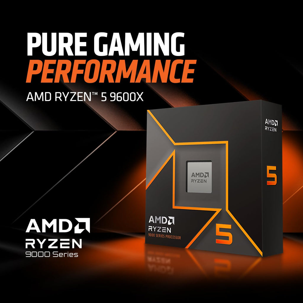 AMD Ryzenâ¢ 5 9600X 6-Core, 12-Thread Unlocked Desktop Processor