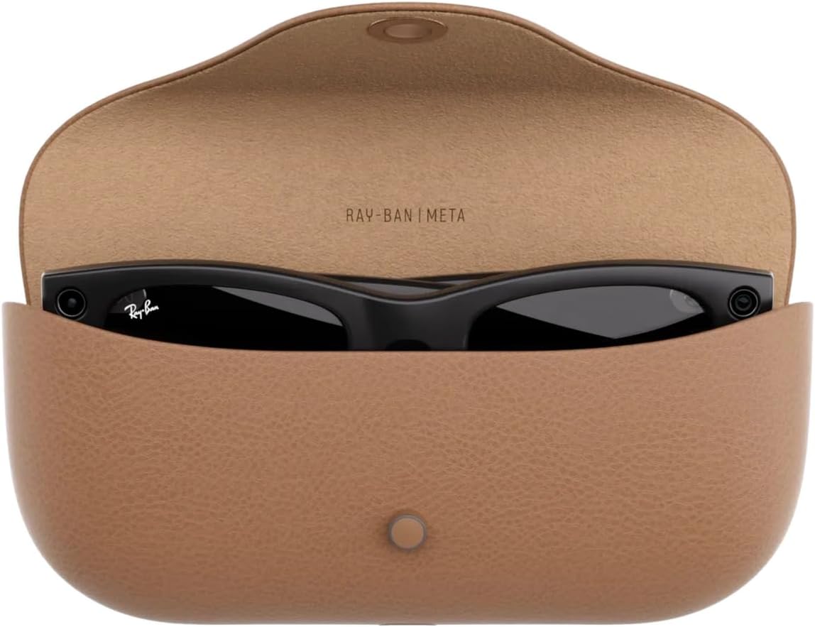 Meta Ray-Ban (Gen 1), Skyler, Shiny Chalky Grey | Smart AI Glasses for Men, Women â 12 MP Ultra-Wide Camera, Open-Ear Audio, Video Recording, Bluetooth â TransitionsÂ® Sapphire Lenses â Sunglasses