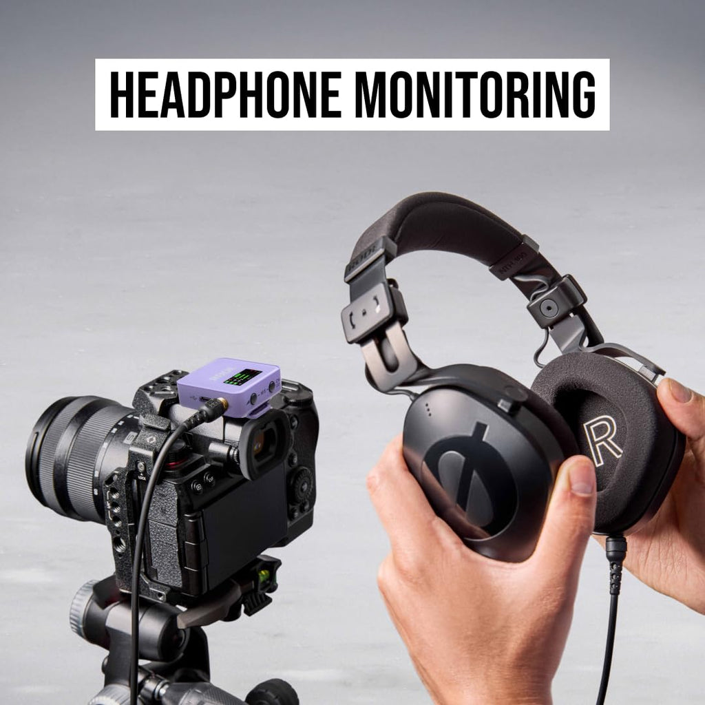 RÃDE Wireless GO (Gen 3) (2 TX + 1 RX + Charging Case), 32-Bit Float