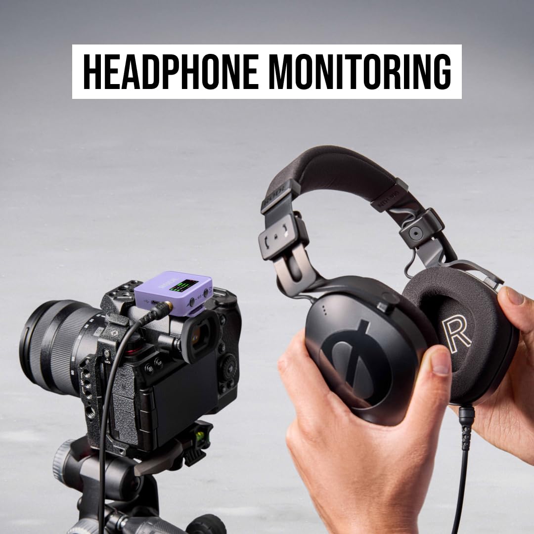 RÃDE Wireless GO (Gen 3) (2 TX + 1 RX + Charging Case), 32-Bit Float