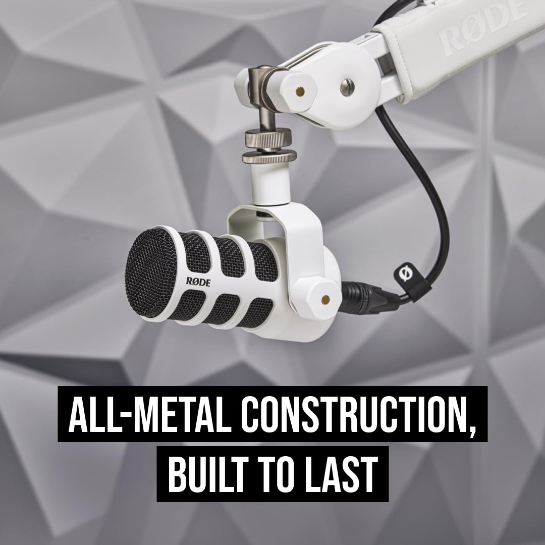 RÃDE PodMic USB Dynamic Broadcast Microphone, XLR + USB-C