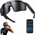 AI Smart Glasses with 32MP Camera, 4K Video Recording for Cycling & Hiking