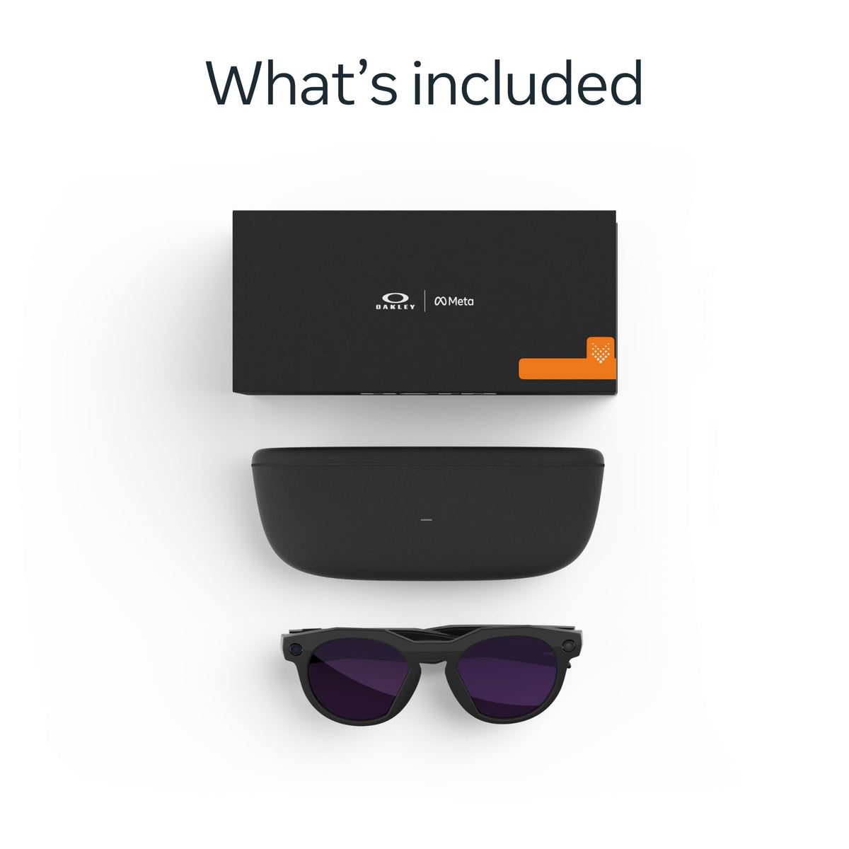 Meta Oakley HSTN Smart AI Glasses Clear, Transitions Grey
