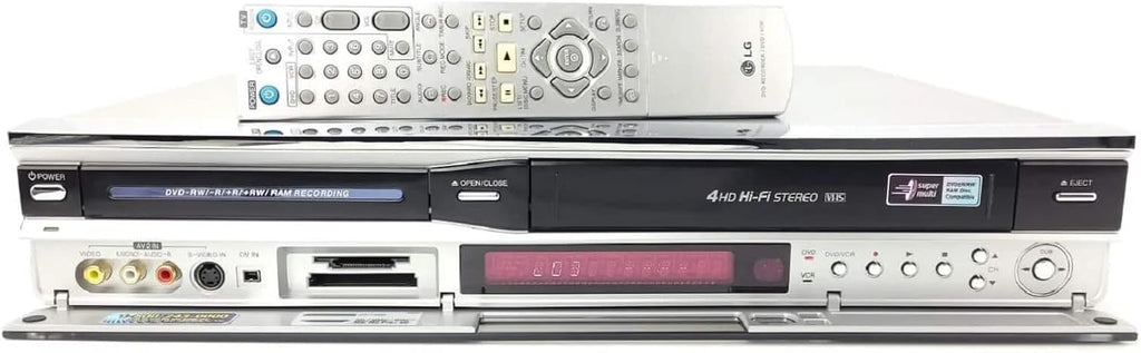 LG VHS to DVD Recorder VCR Combo w/ Remote, HDMI (Renewed)