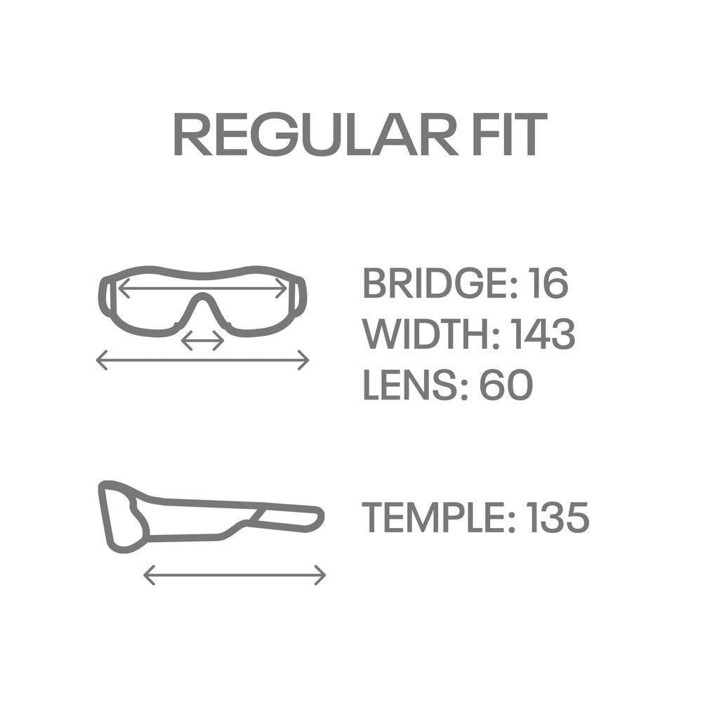 Reebok Flash Smart Audio Glasses, Iridescent Polarized, Powered by Lucyd