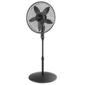 Lasko Cyclone Max 18" 4-Speed Large Room Pedestal Fan with Remote, 53" H, Black, S18605, New