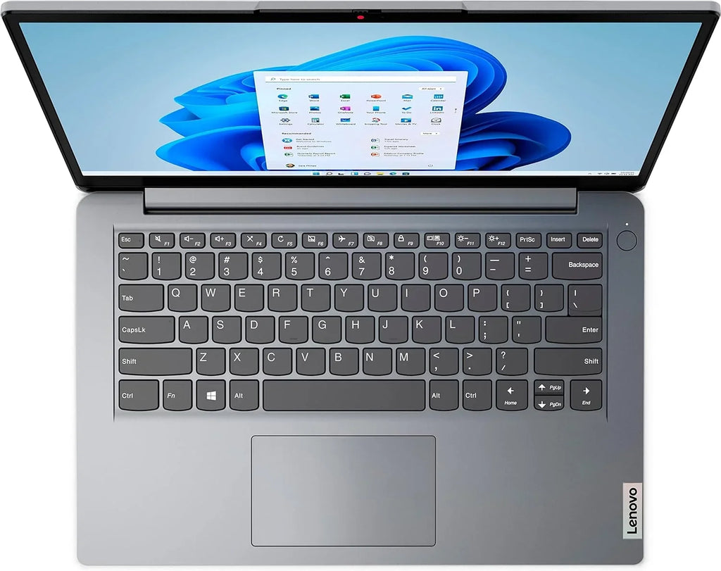 Lenovo IdeaPad 1i 14" Laptop Computer, Intel Pentium Silver N5030 Processor, 4GB DDR4 RAM, 128GB eMMC + 64GB SD Card, WiFi 6, Bluetooth 5.1, 1-Year Office 365, Cloud Grey, Windows 11 S