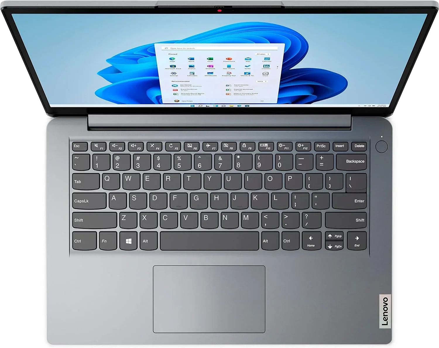 Lenovo IdeaPad 1i 14" Laptop Computer, Intel Pentium Silver N5030 Processor, 4GB DDR4 RAM, 128GB eMMC + 64GB SD Card, WiFi 6, Bluetooth 5.1, 1-Year Office 365, Cloud Grey, Windows 11 S