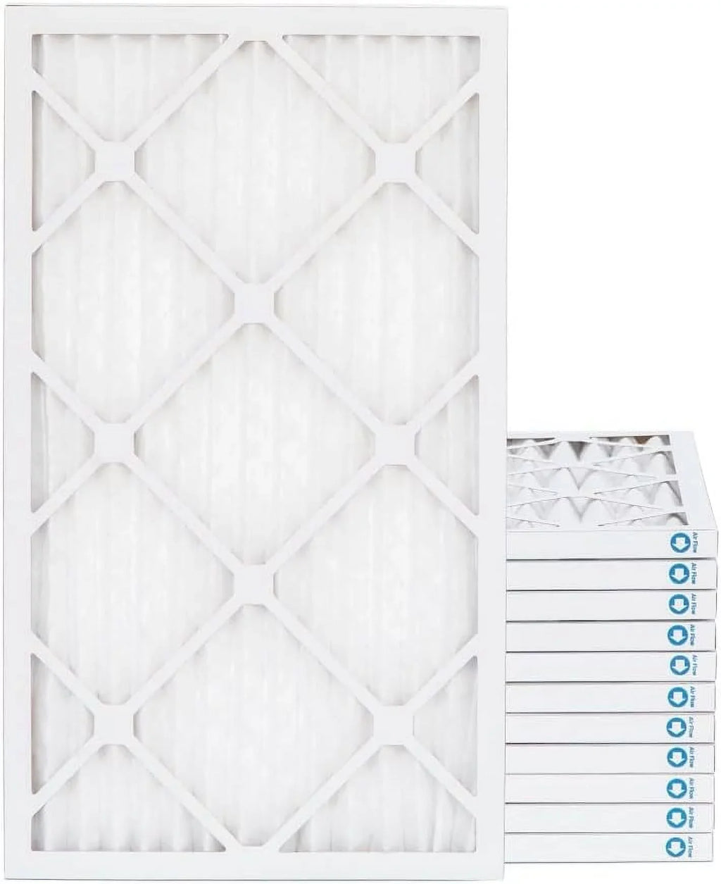 16X24x1 MERV 8 Pleated HV Furne Air Filters. Case Of 12. Ext Size: 15-1/2 X 23-1/2 X 3/4
