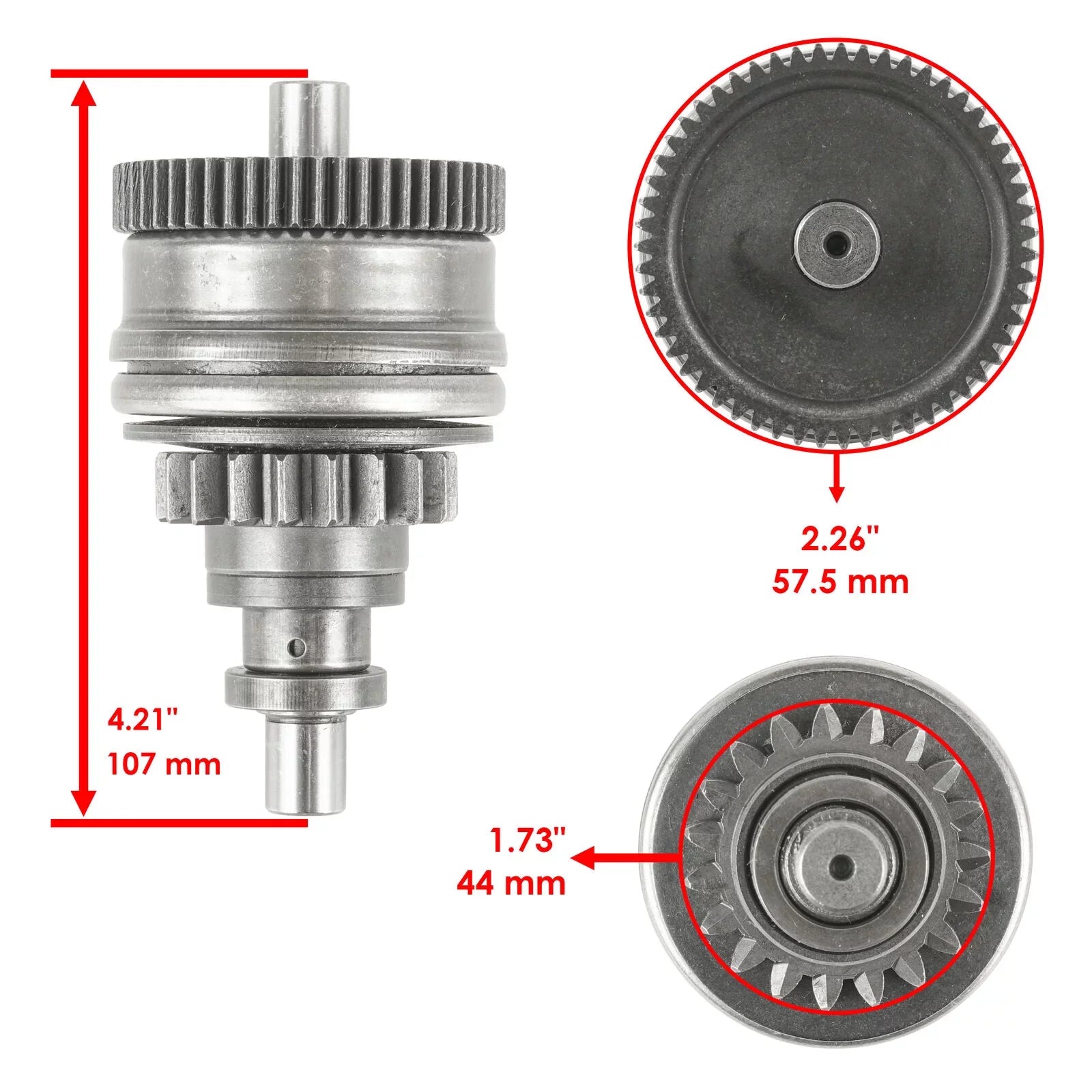 New Starter & Drive Seadoo GSX Ltd 951Cc 950 1998 1999
