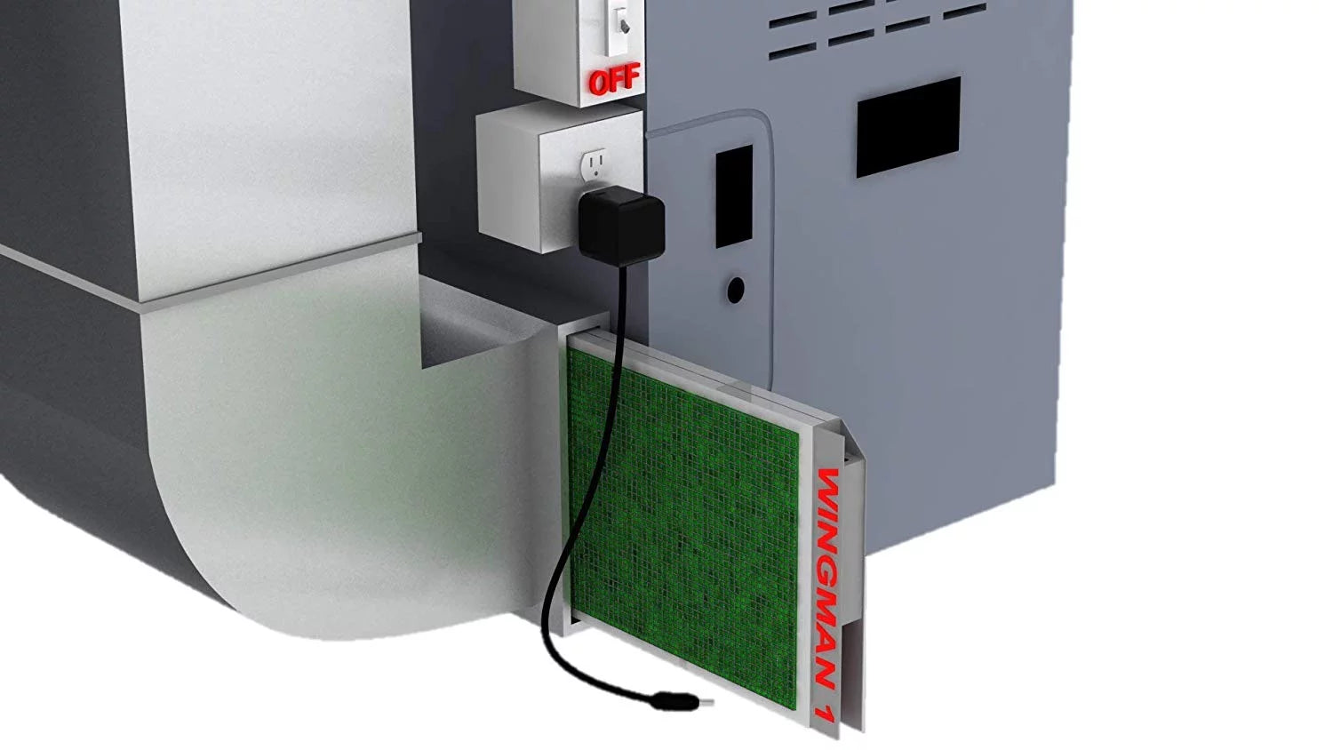 14x25x1 Electronic Air Filter Including Year Supply of Replacement Pads - Homeowner Installed- Simply Replace Your Current AC Furnace Air Filter and PLUG IT IN!