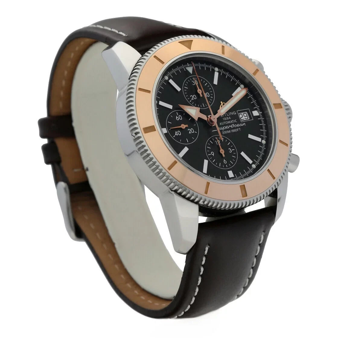Breitling U13320 Limited Edition Superocean Heritage Rose Gold &amp; Stainless Steel Automatic
