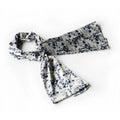 Blancho White Plum Blossom Chinese Style Elegant Silk Scarf - Large