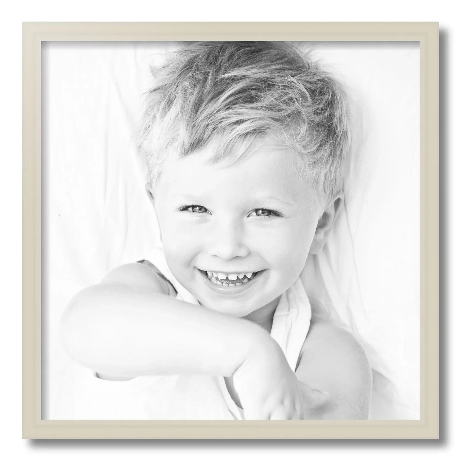 ArtToFrames 20x20 Inch White Picture Frame, This White Wood Poster Frame is Top-notch Your Art or Photos, Comes with 060 Plexi Glass (4100)