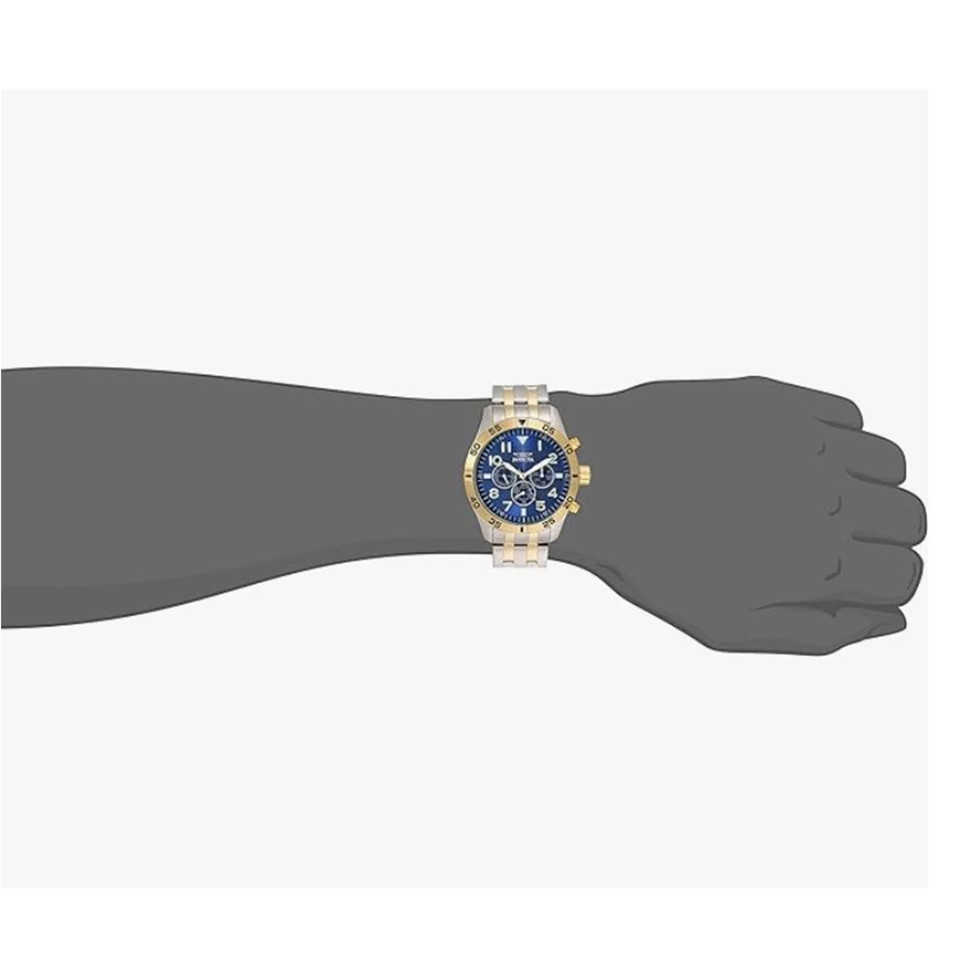Invicta Men's 19203 I-Force Analog Display Swiss Quartz Two Tone Watch