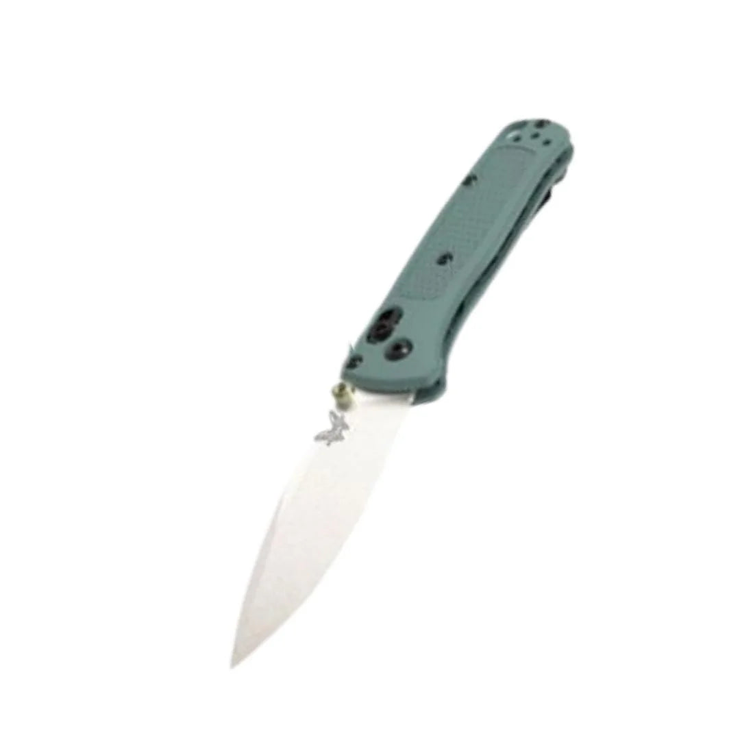 Benchmade 533SL-07 Mini Bugout EDC Outdoor Knife with Axis Lock and Drop Point Style (Silver)