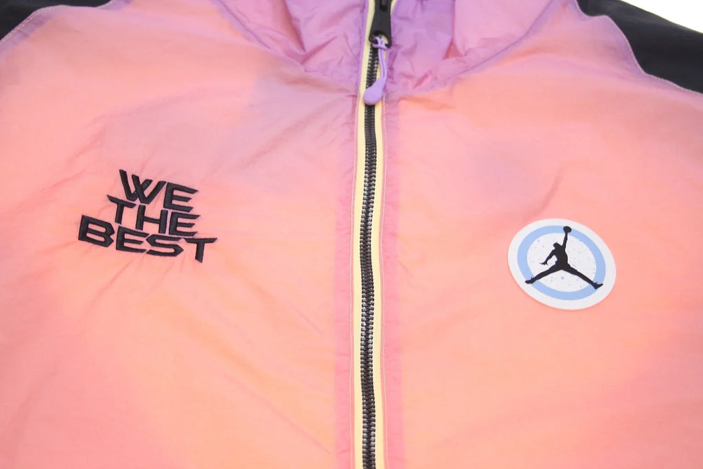 Nike Jordan X DJ Khaled Men's Windbreaker Jacket (Medium, Bicycle Yellow)