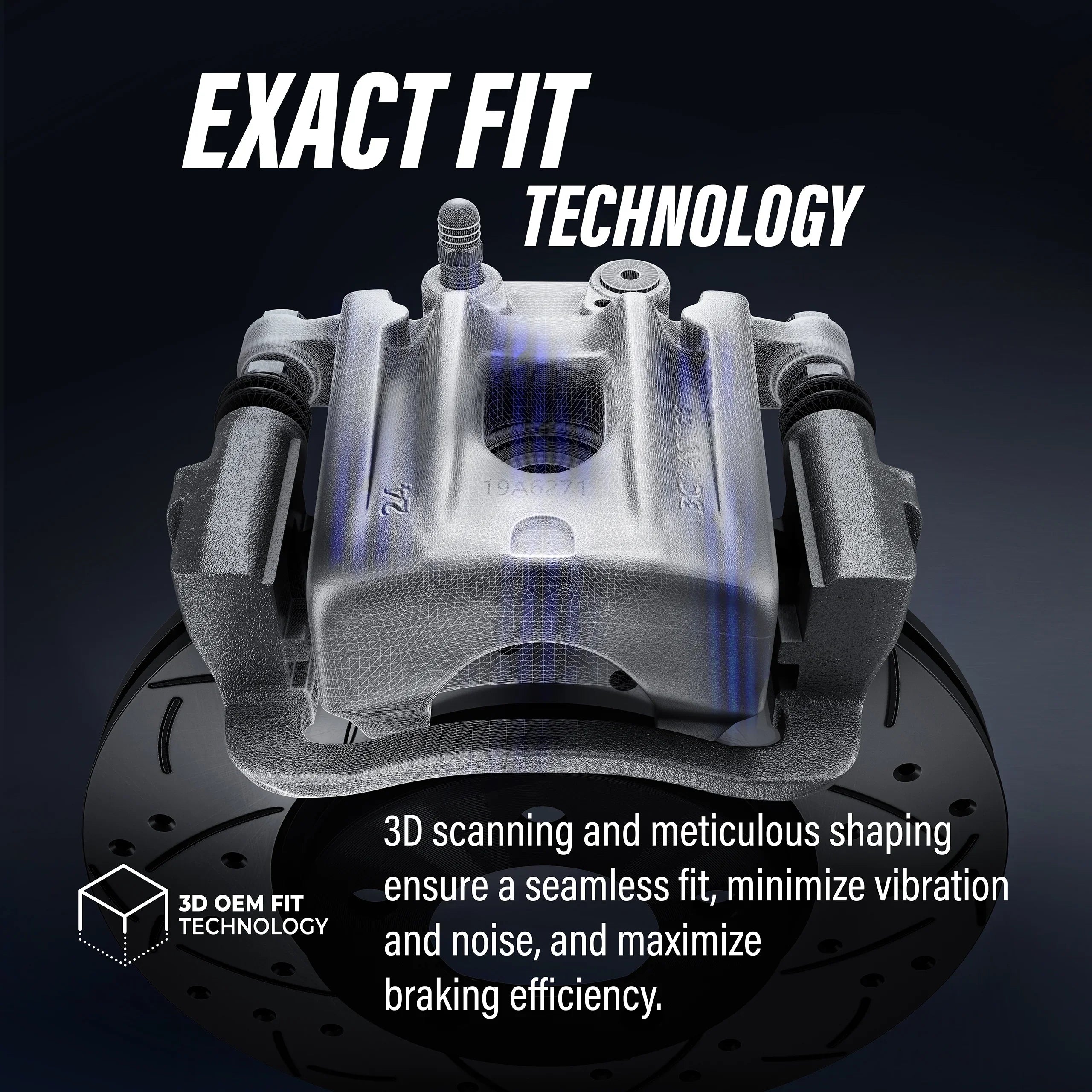 Transit Auto Rear Disc Brake Caliper Rotors And Semi-Metallic Pads Kit For 2012 Ram C/V With Single Piston Front From 03 24 12 KC8-100709P