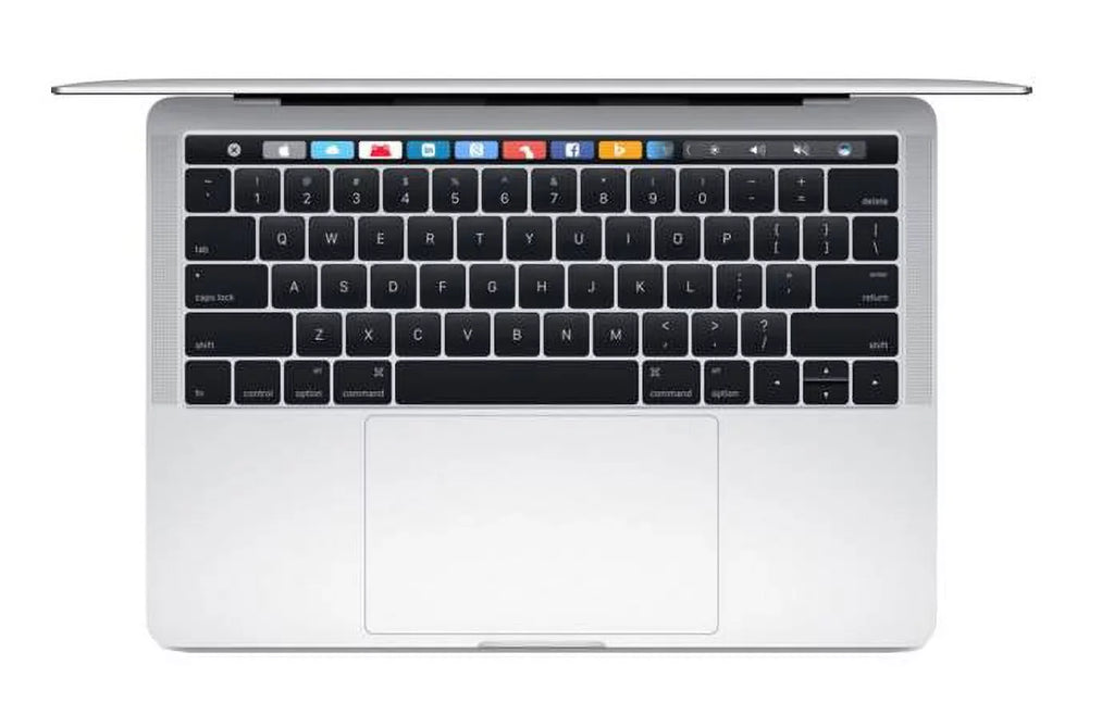 Apple A Grade Macbook Pro 15.4-inch (Retina DG, Silver, Touch Bar) 3.1Ghz Quad Core i7 (Mid 2017) MPTV2LL/A-BTO 256GB SSD 16GB Memory 2880x1800 Display Mac OS Sierra Power Adapter Included