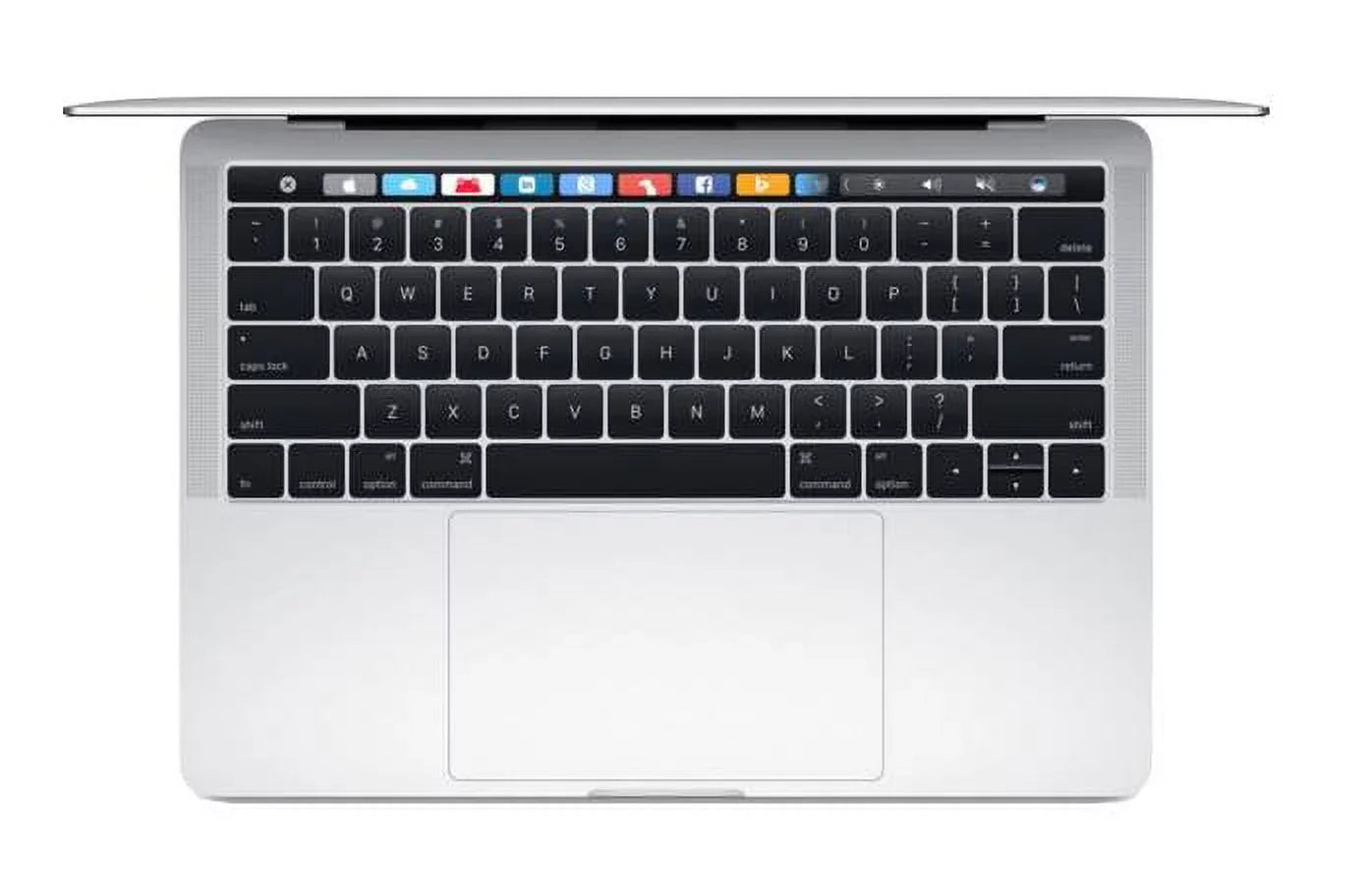 Apple A Grade Macbook Pro 15.4-inch (Retina DG, Silver, Touch Bar) 3.1Ghz Quad Core i7 (Mid 2017) MPTV2LL/A-BTO 256GB SSD 16GB Memory 2880x1800 Display Mac OS Sierra Power Adapter Included