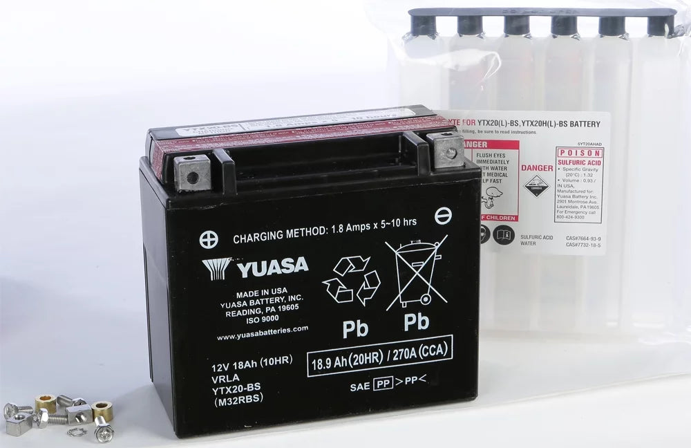 Yuasa Battery YTX20-BS Yuasa Battery