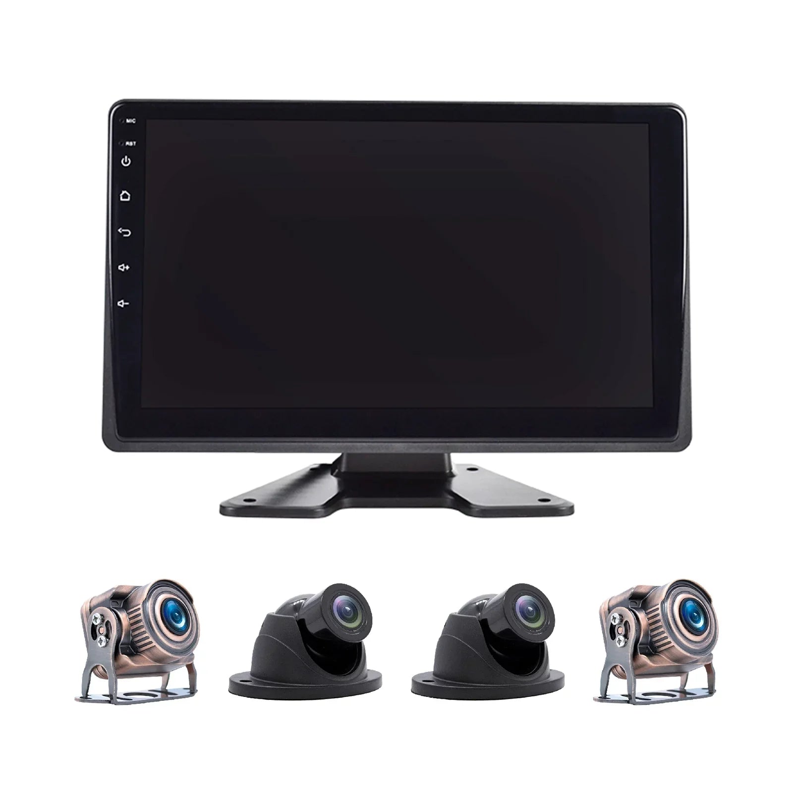 10.1"Monitor DVR Driving Video Recorder Touch Screen GPS RV Truck Bus Camera B