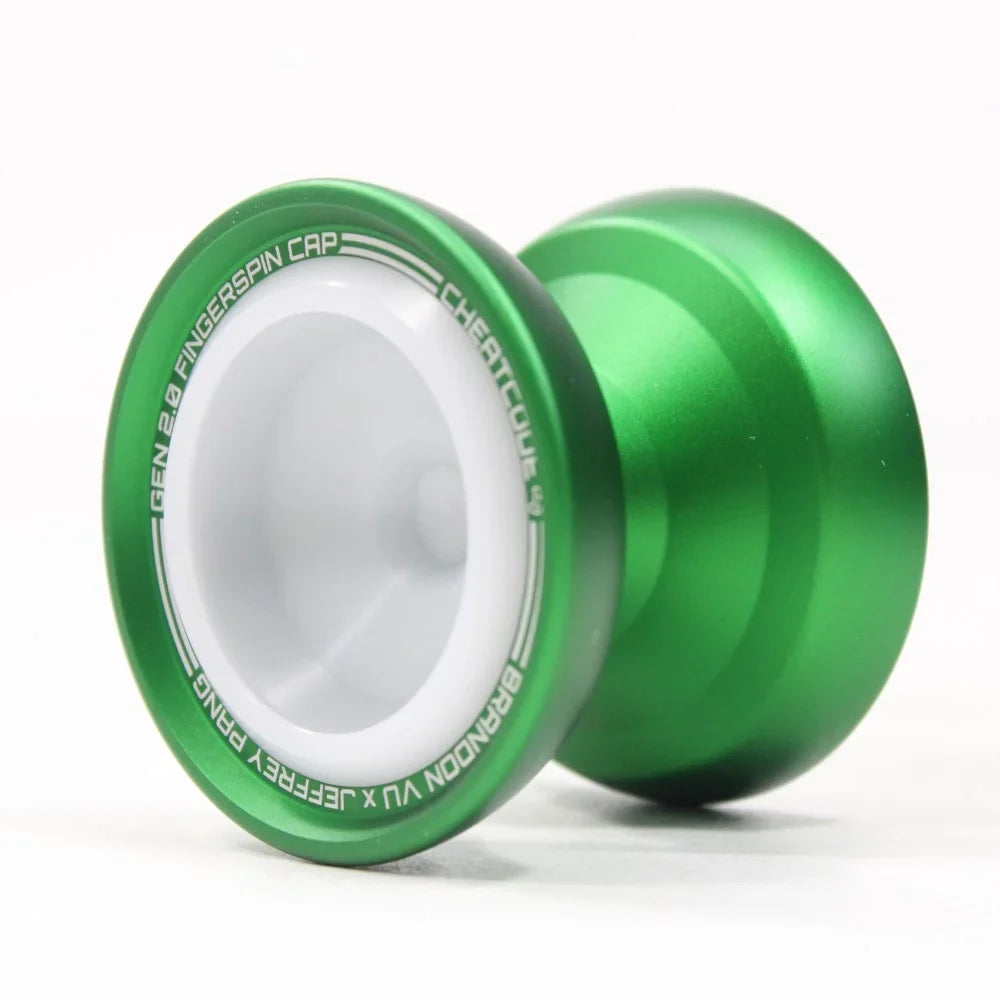 Brandon Vu x Jeffrey Pang CHEATCODE Yo-Yo - The Ultimate Fingerspin YoYo (Green)