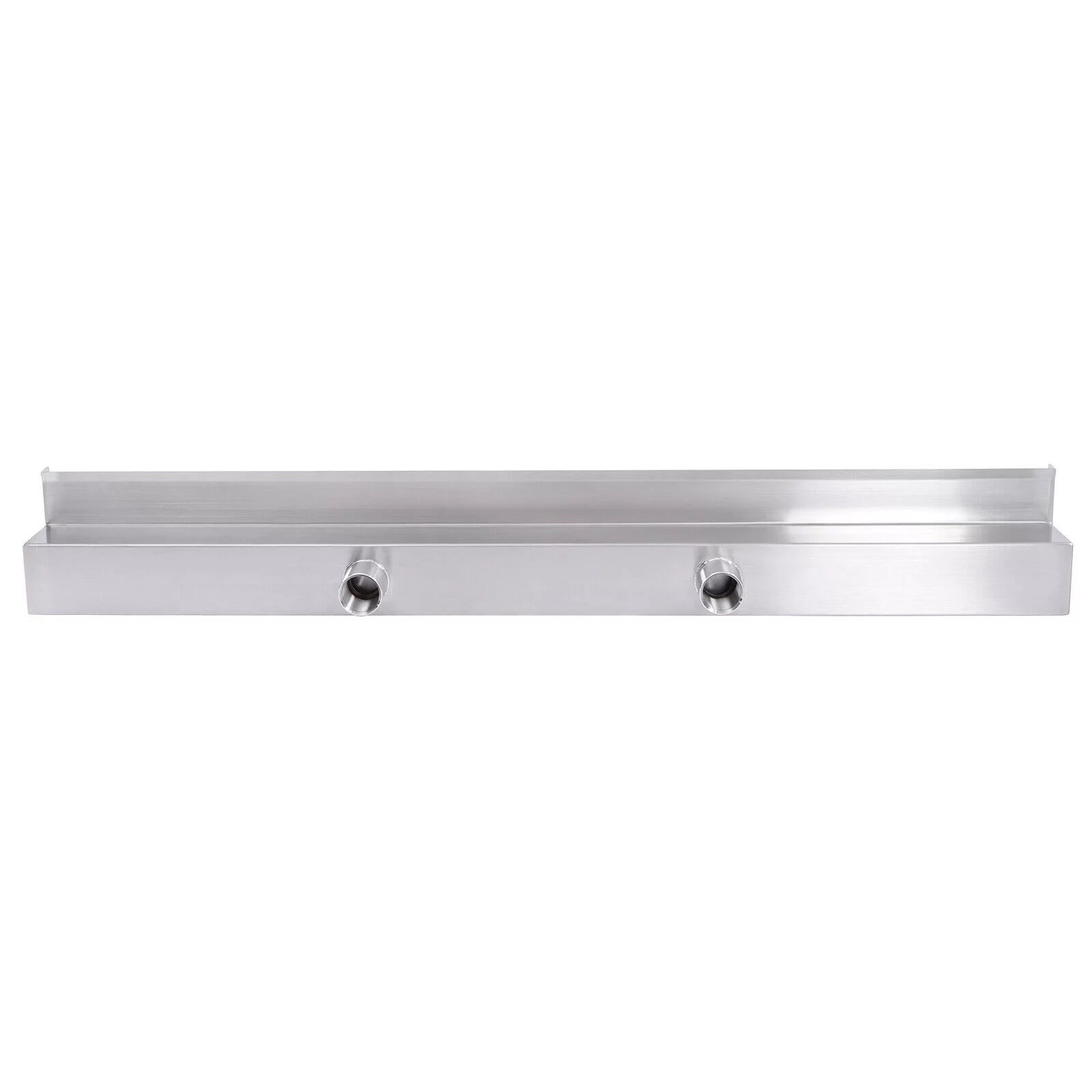35.4 Inch Pool Fountain Waterfall with LED Strip Light Swimming Pool Waterfall