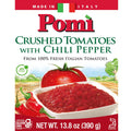 Pomì Crushed Tomatoes with Chili Pepper - 13.8oz (Pack of 12)