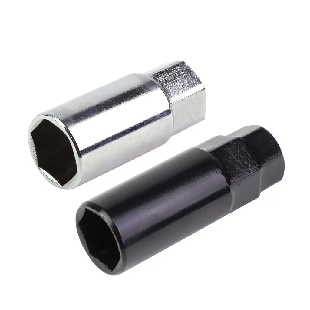 DNA Motoring LN-ZTL-9027-125-RD 20-Piece M12 x 1.25 Aluminum Alloy Wheel Lug Nuts +2 X Deep Drive Extension (Red)
