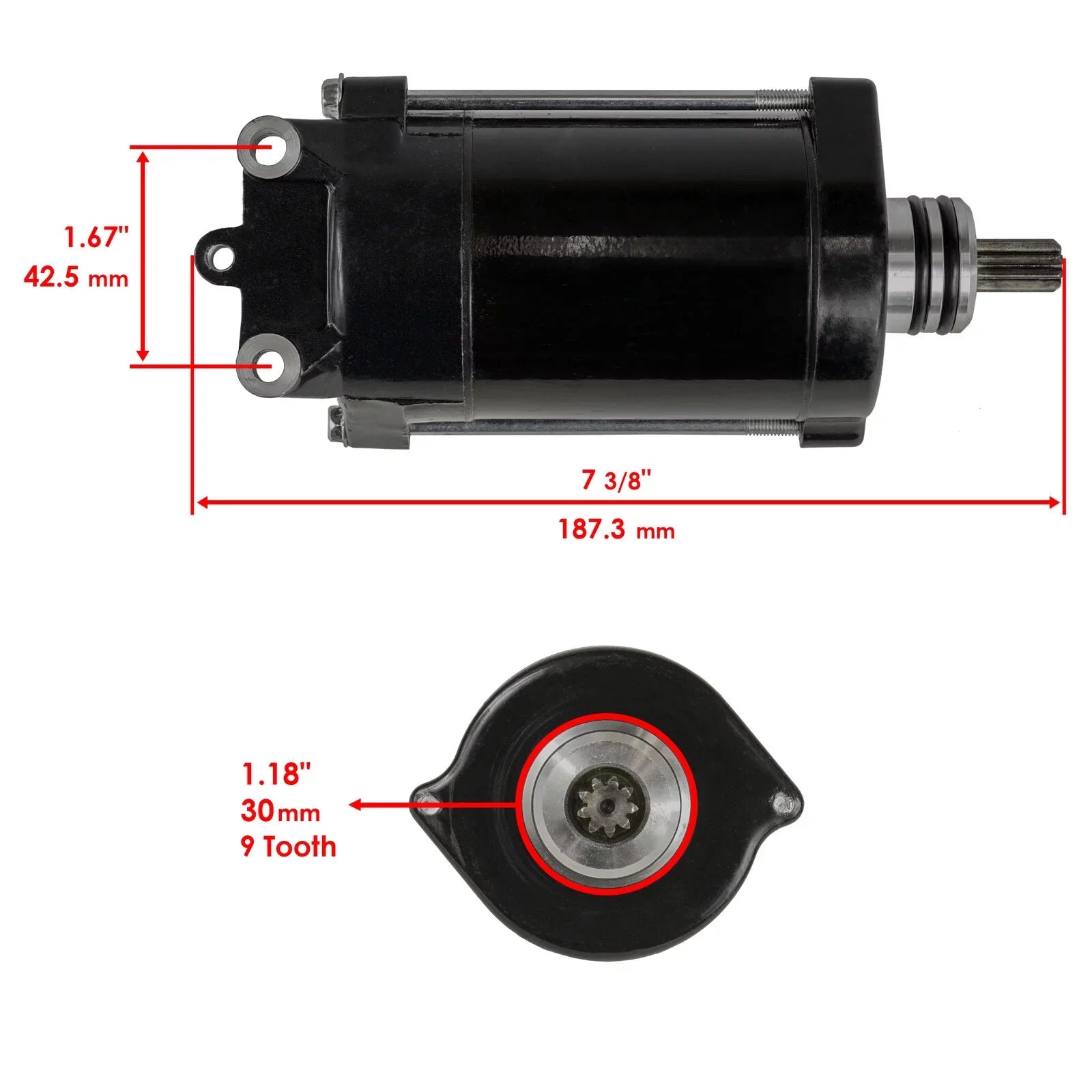 New Starter & Drive Seadoo GSX Ltd 951Cc 950 1998 1999