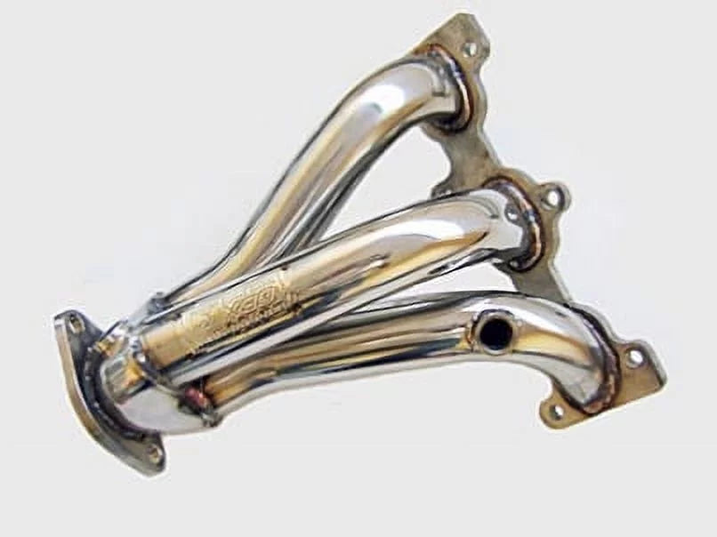 S/S Long Tube Header Fitment For 03 to 08 Hyundai Tiburon GT V6 2.7L DOHC By OBX-RS