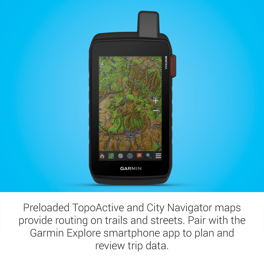 Garmin MontanaÂ® 710, GPS Handheld Navigator