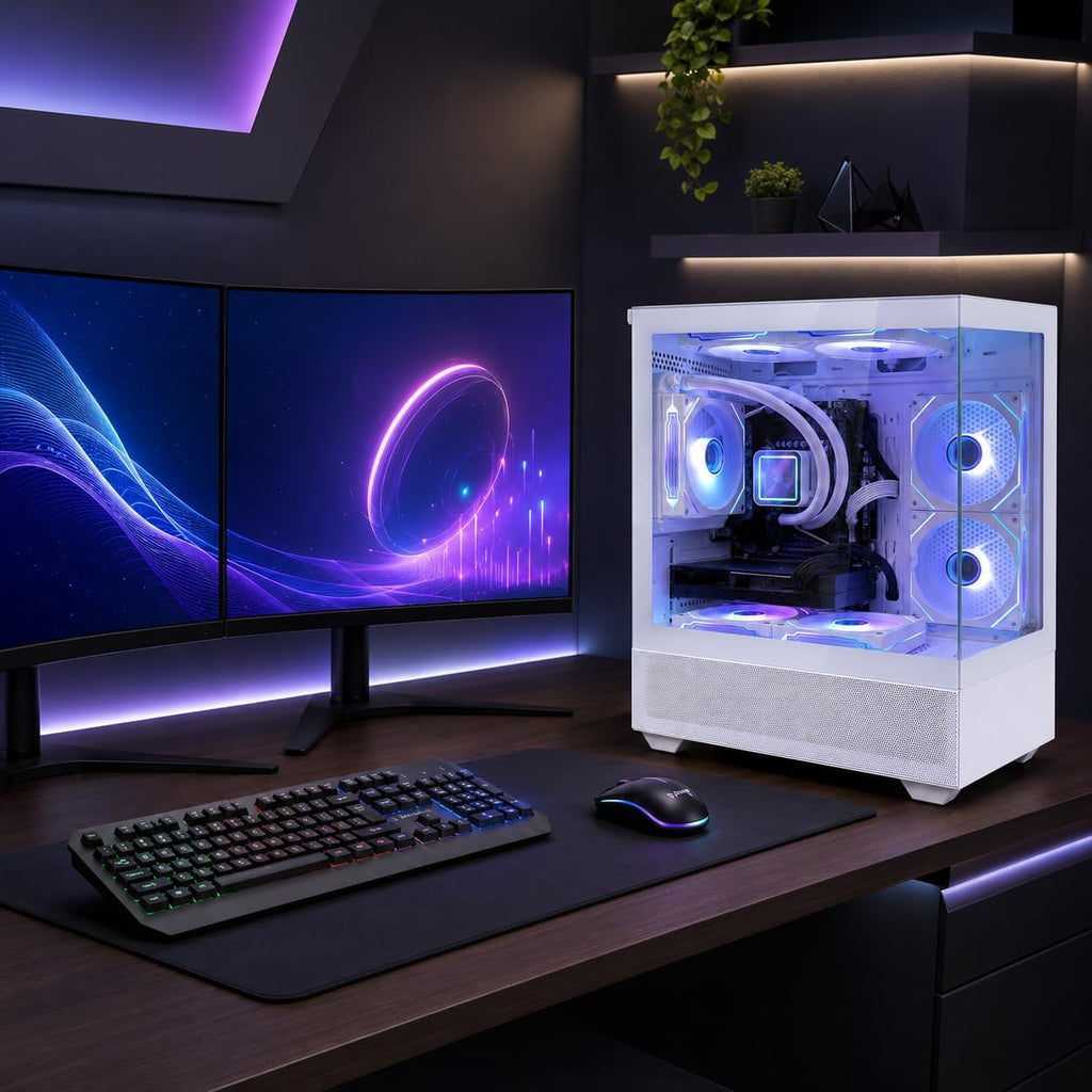 Gaming Desktop PC Computer 12-Core Processor Radeon RX580 GDDR5
