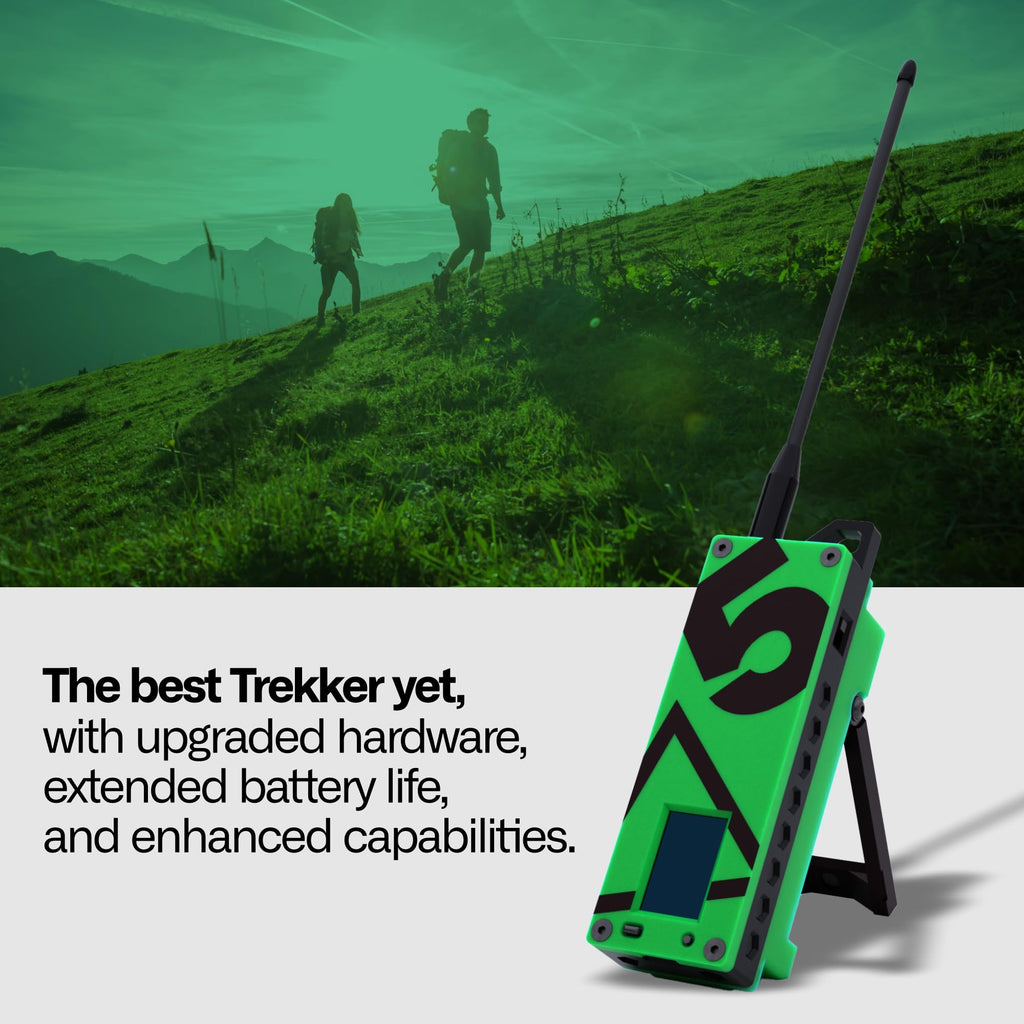 Trekker Delta Off-Grid LoRa GPS Radio, ATAK Meshtastic Communicator