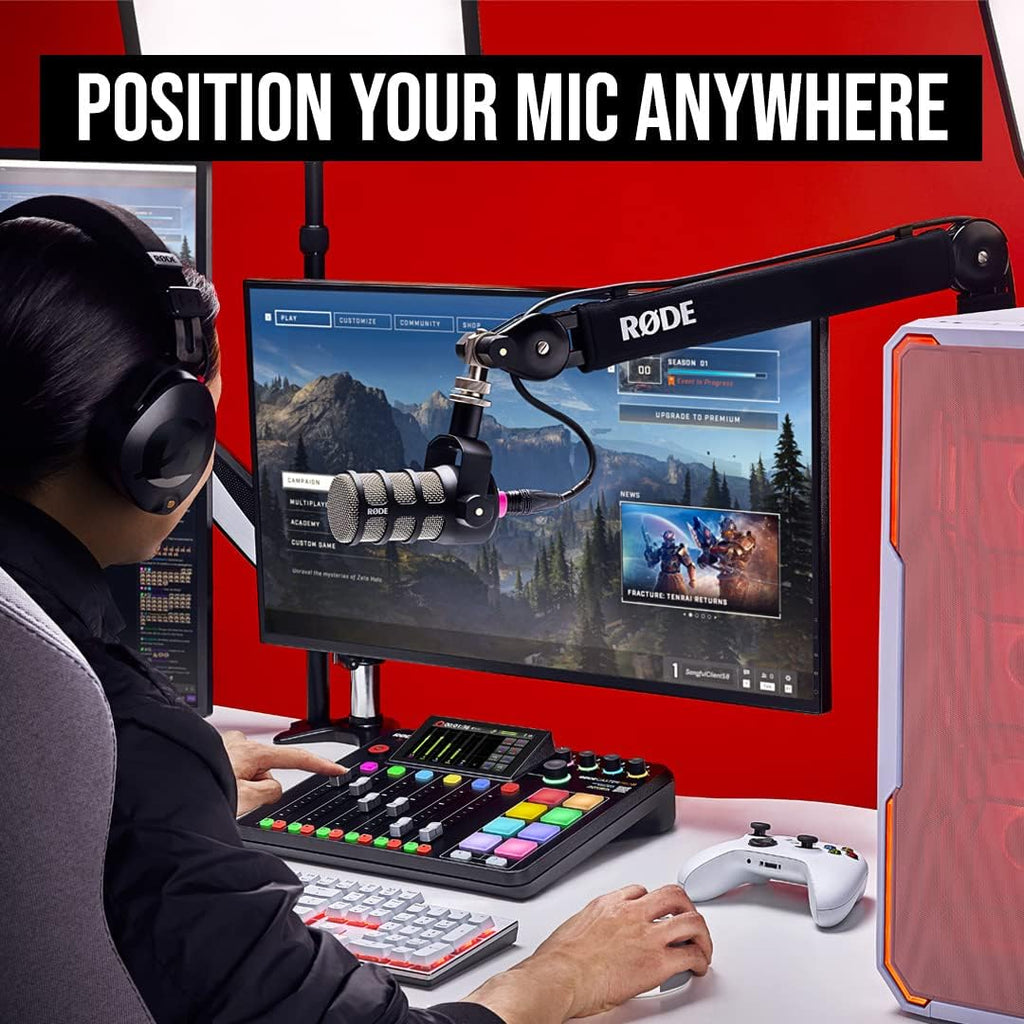 RÃDE PSA1+ Professional Studio Boom Arm with Spring Damping, Black
