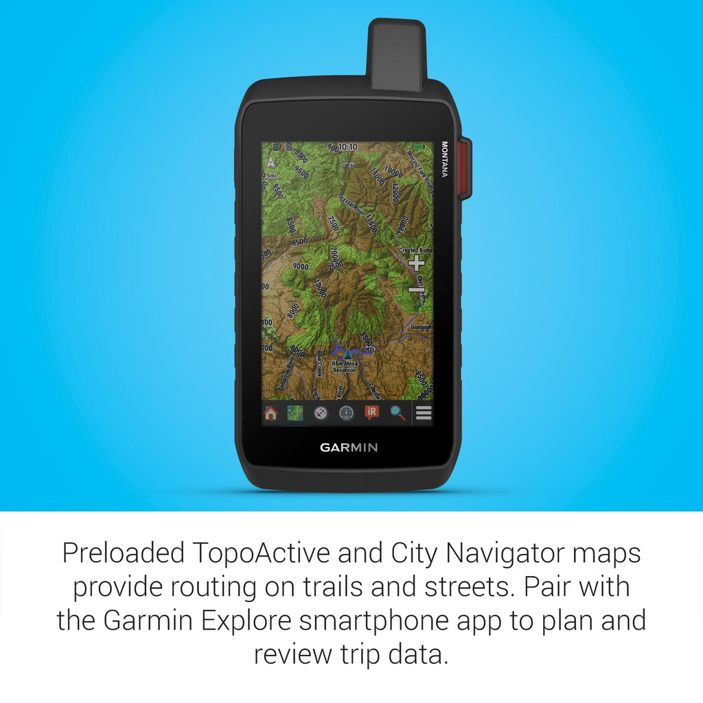 Garmin MontanaÂ® 710, GPS Handheld Navigator