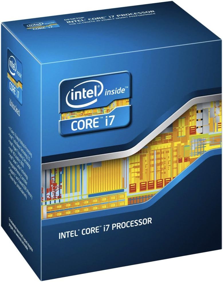 Intel Core i7-3770K Quad-Core Processor 3.5 GHz 8 MB Cache LGA 1155 - BX80637I73770K