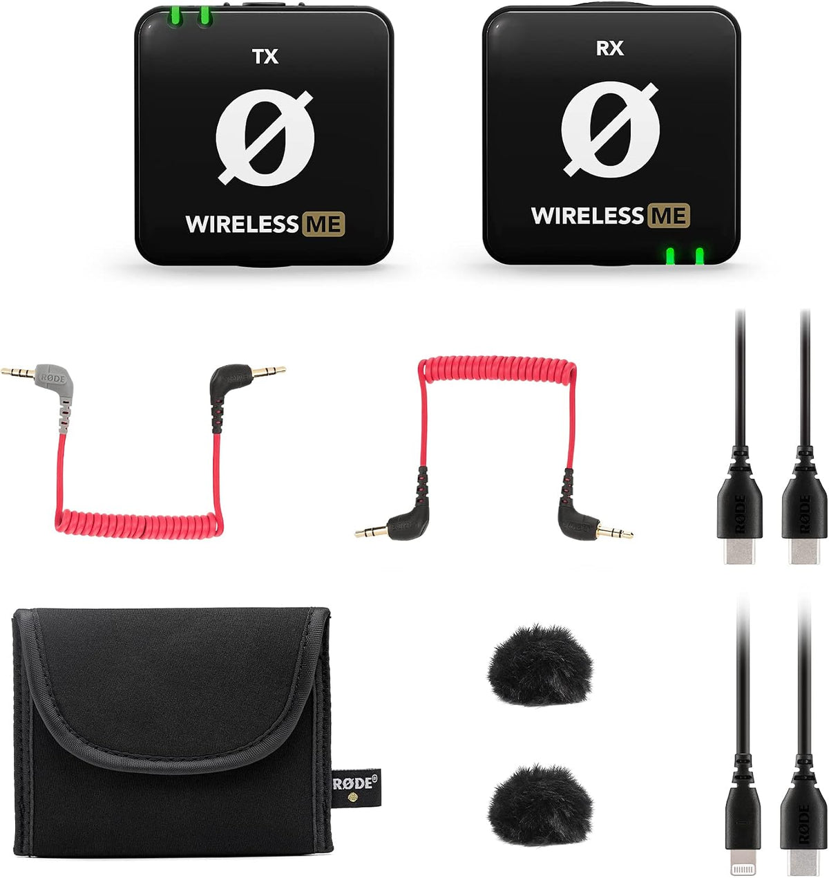 RÃDE Wireless ME (2 TX + 1 RX + Charging Case), Ultra-Compact