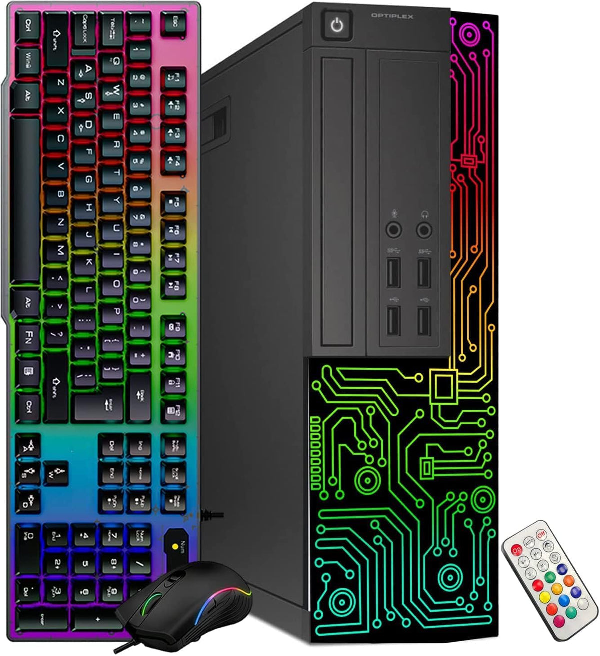 Dell OptiPlex PC,Core I7,24'' Monitor,16G RAM,512G SSD(Renewed)