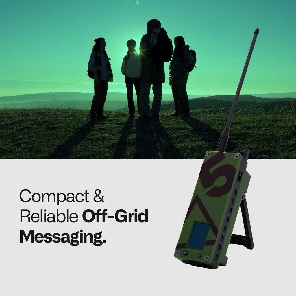 Trekker Delta Off-Grid LoRa GPS Radio, ATAK Meshtastic Communicator