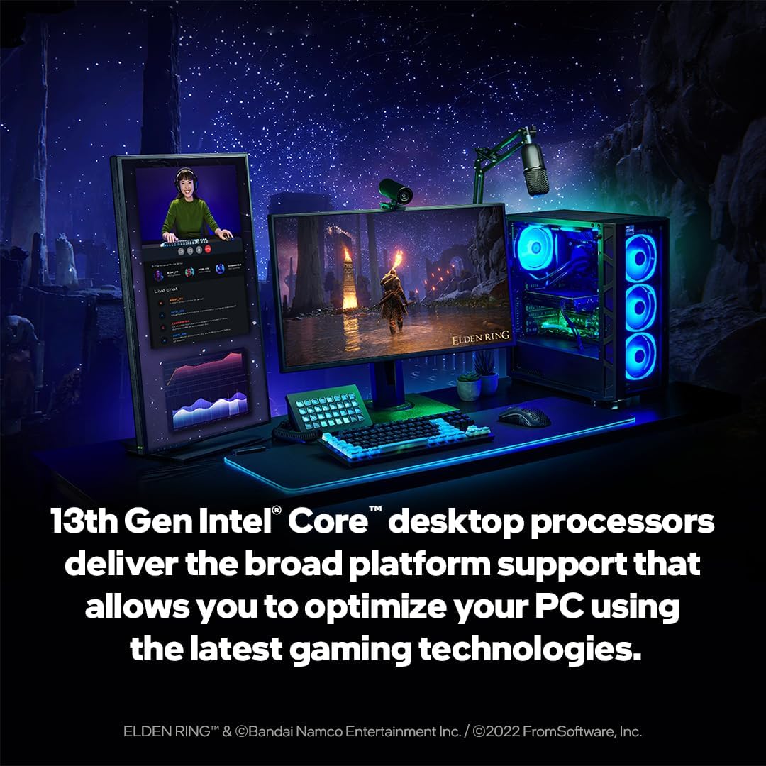 Intel Core i5-13400F 2.5GHz (4.6 Turbo) 10 Core LGA 1700 Desktop Processor (Raptor Lake)